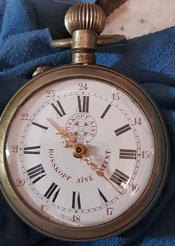 Antico orologio tasca - antico, da