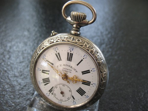 Orologio tasca argentato - da,