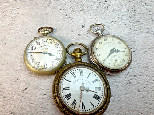 Lotto orologi da tasca - di,